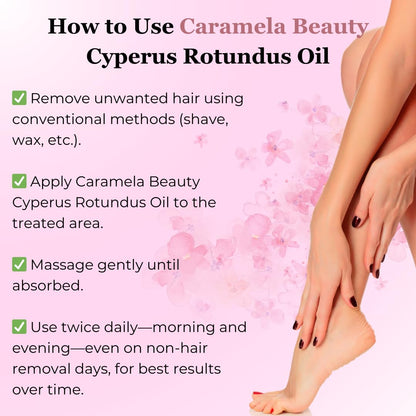 Caramela Beauty | Pure Cyperus Rotundus Body Oil
