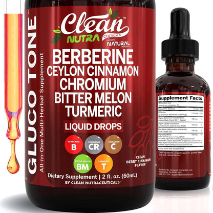 Vitality Labs | 7-in-1 Berberine & Ceylon Cinnamon Complex (120 Capsules)